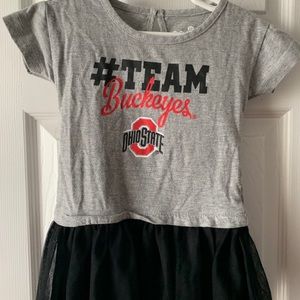 Ohio state girls size 3T “cheerleading” outfit
